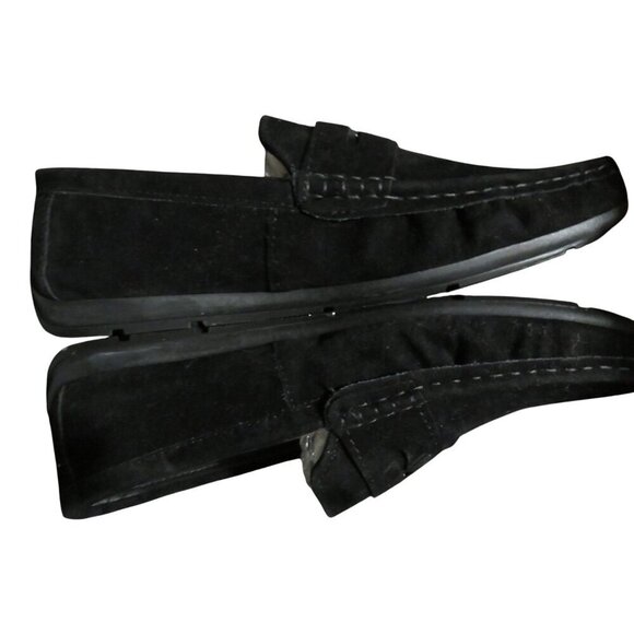 Nubuck Suede Leather Driving Loafers Slip On Moccasins anti-slip antifatigue - Picture 5 of 10